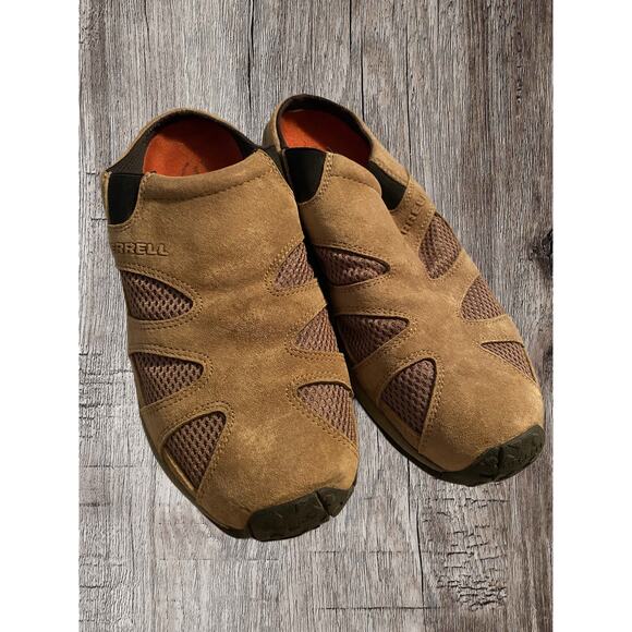 Merrell men’s suede slip on comfort shoes - Picture 1 of 5